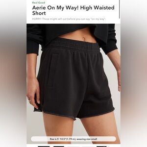 Aerie high waisted comfy short
